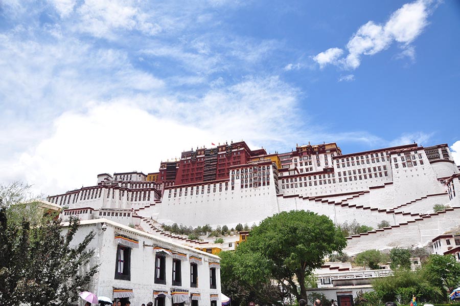 Palácio de Potala, um palácio no teto do mundo