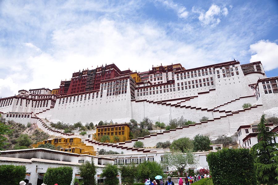 Palácio de Potala, um palácio no teto do mundo