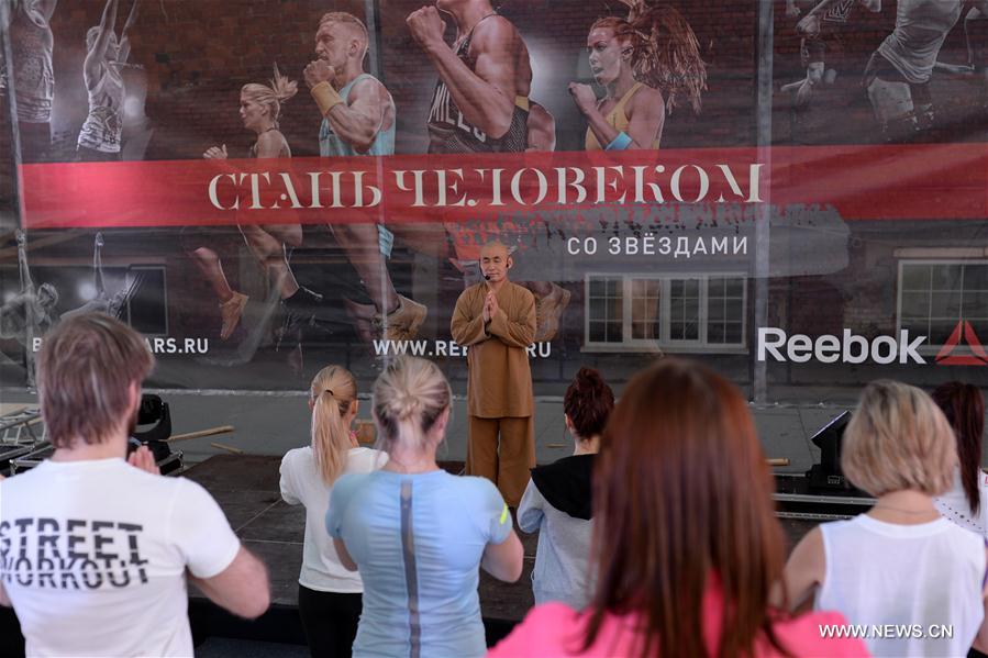 Moscovo realiza aula pública de Tai Chi