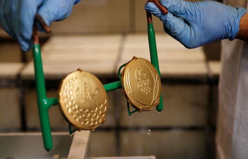 Casa da Moeda do Brasil prepara medalhas olímpicas do Rio 2016