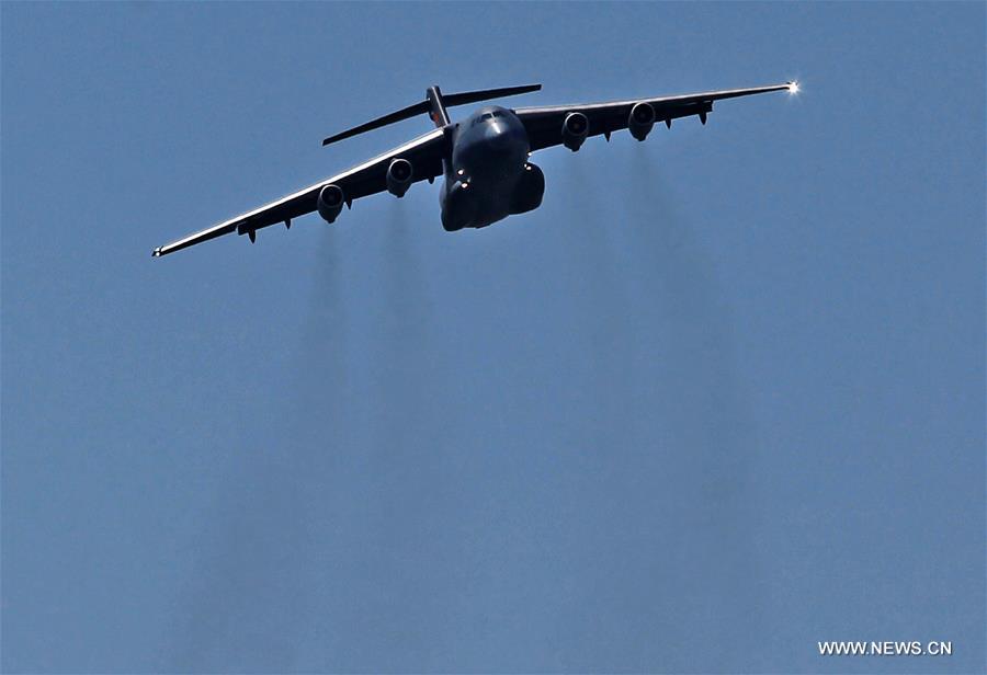 Avião de transporte (Y-20) entra oficialmente ao serviço da Força Aérea Chinesa