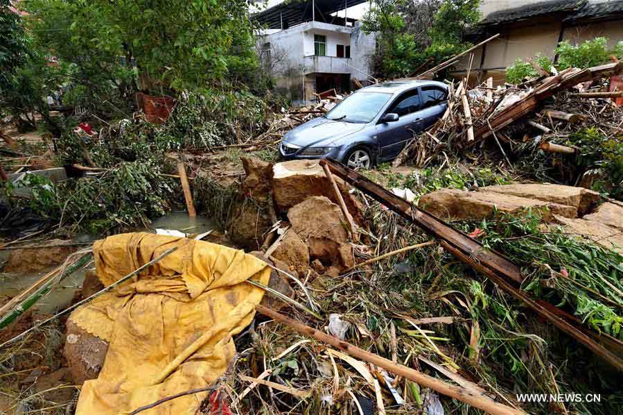 Tufão Nepartak deixa 10 mortos e 11 desaparecidos no leste da China