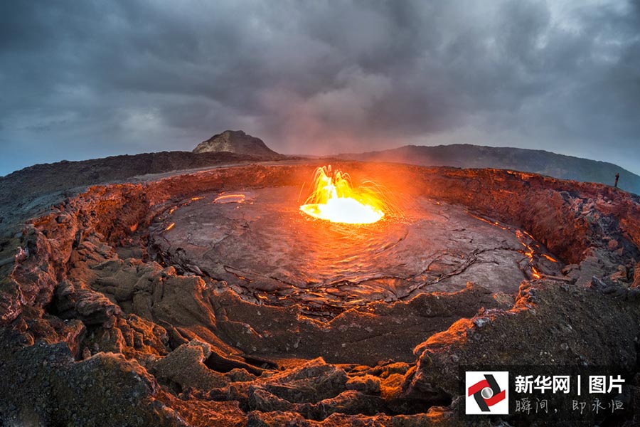 Vulcão Erta Ale da Etiópia entra em erupção