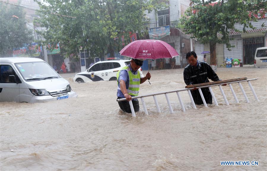 China aumenta nível de alerta para tempestade