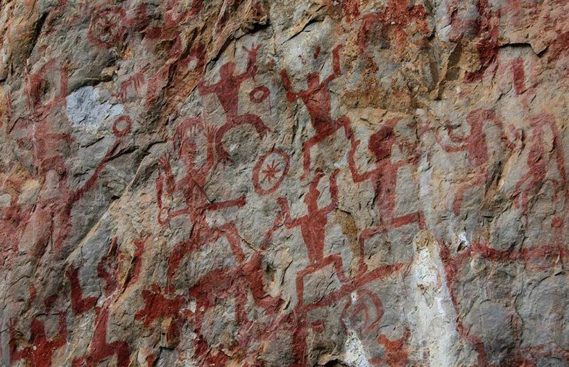 Pinturas rupestres em Guangxi são incluídas na Lista de Patrimônio Mundial da UNESCO