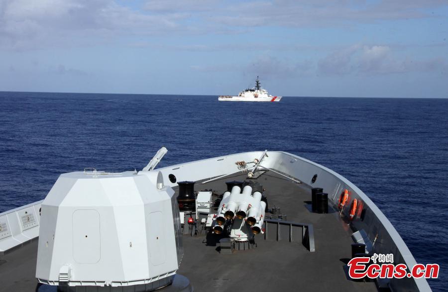 Navios chineses realizam exercícios antipirataria no RIMPAC 2016