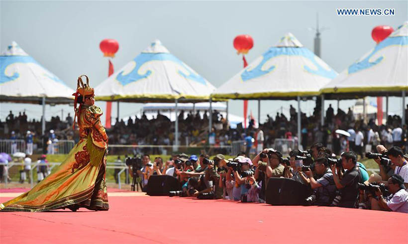 Festival do Nadam é realizado no norte da China