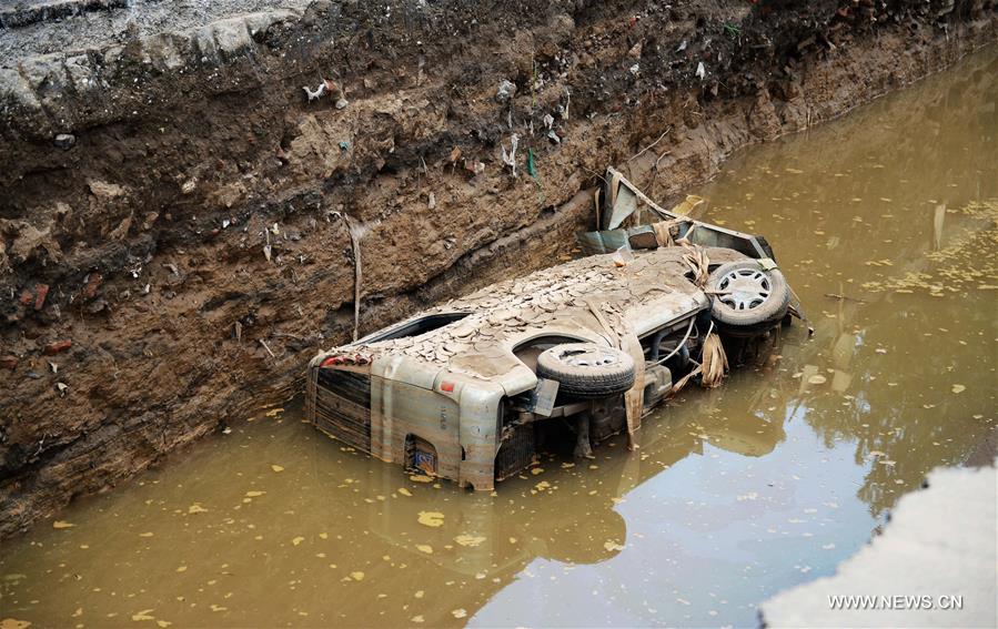 Enchentes em Hebei deixaram 130 mortos e 110 desaparecidos