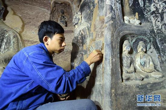 Grutas budistas será restaurada no noroeste da China