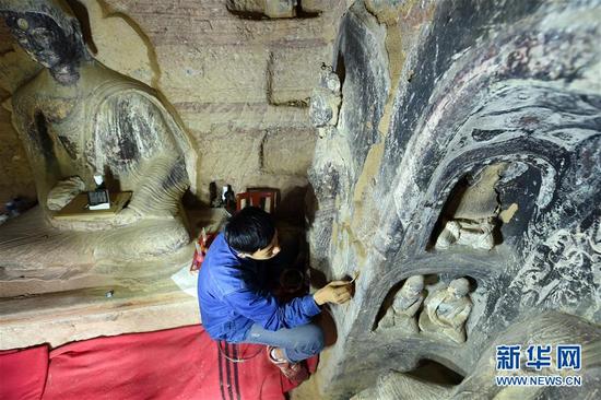 Grutas budistas será restaurada no noroeste da China