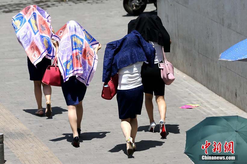 Onda de calor afeta cidades do sul da China