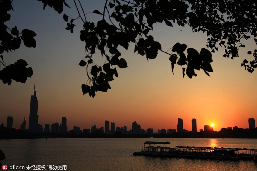 Lago Xuanwu poderá se tornar em uma estância das águas