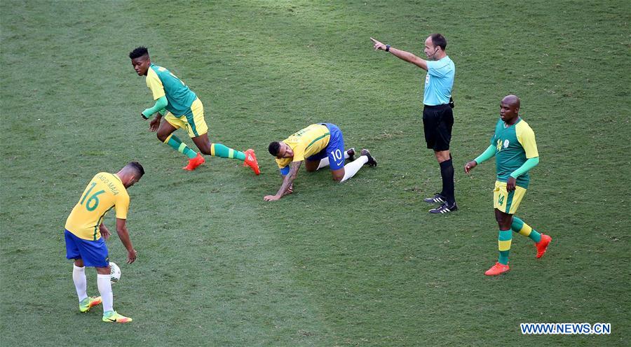 Grupo A das Olimpíadas: Brasil empata com África do Sul em 0 a 0 