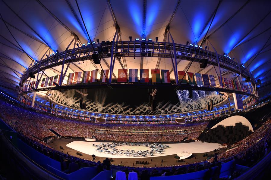 Cerimônia de abertura dos Jogos Olímpicos do Rio 2016