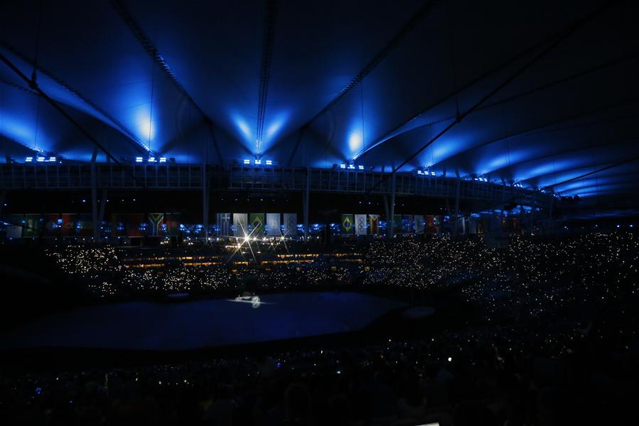 Cerimônia de abertura dos Jogos Olímpicos do Rio 2016