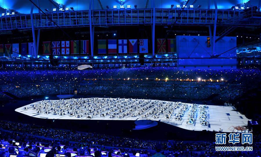 Cerimônia de abertura dos Jogos Olímpicos do Rio 2016