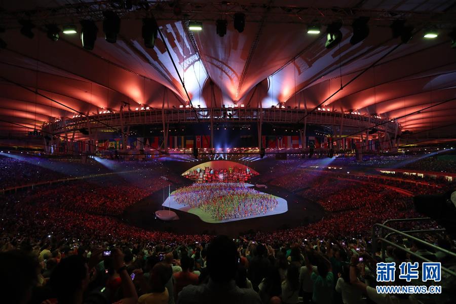 Cerimônia de abertura dos Jogos Olímpicos do Rio 2016