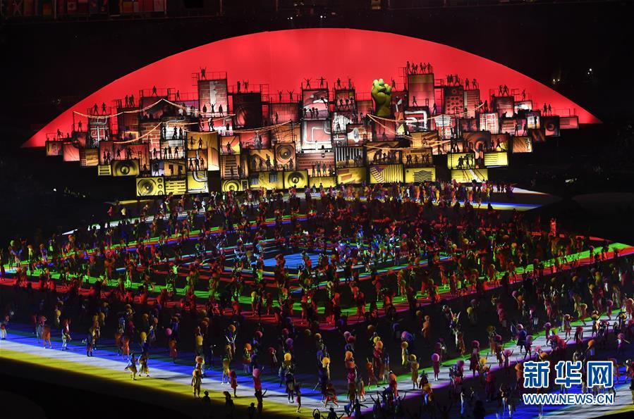 Cerimônia de abertura dos Jogos Olímpicos do Rio 2016