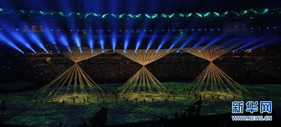 Cerimônia de abertura dos Jogos Olímpicos do Rio 2016