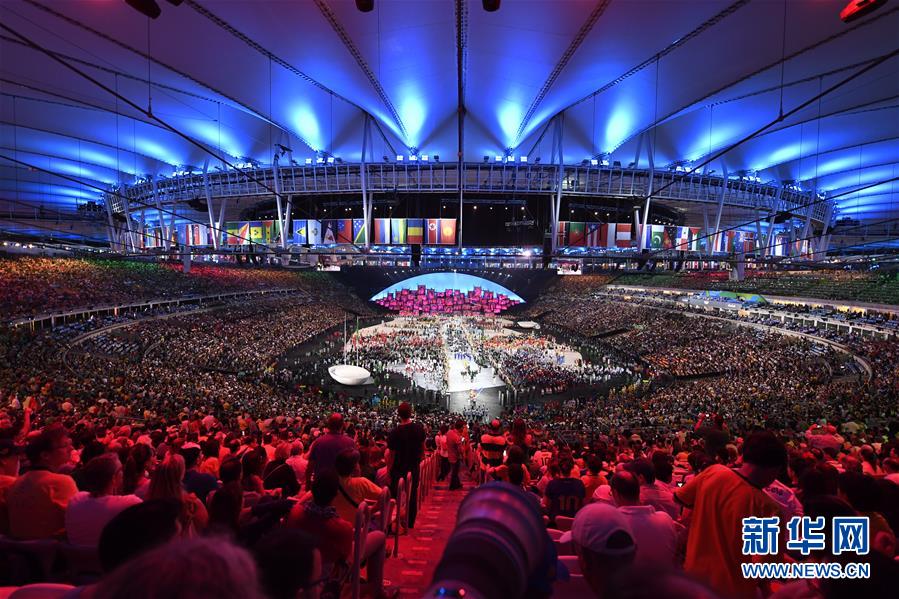 Cerimônia de abertura dos Jogos Olímpicos do Rio 2016