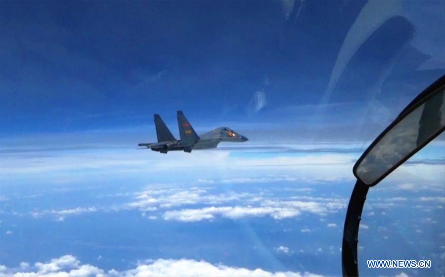 Força Aérea chinesa realiza patrulha no Mar do Sul da China