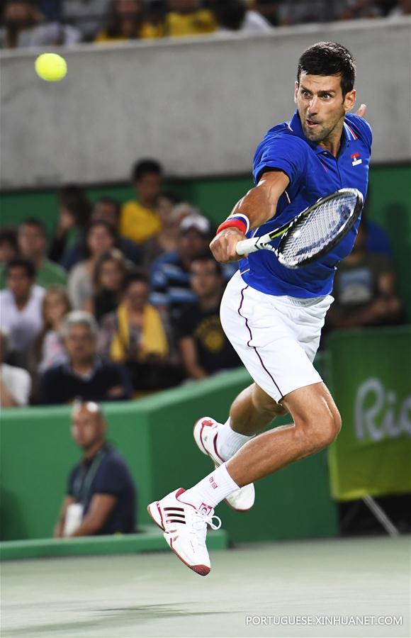 Djokovic eliminado por Del Potro na primeira rodada do torneio de simples de tênis no Rio 2016