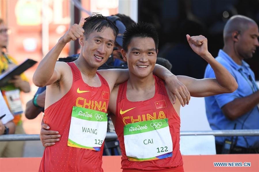 Rio 2016: China conquista ouro e prata na marcha de 20km