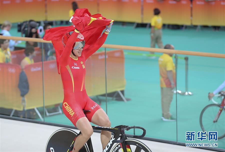 Dupla chinesa ganha ouro e estabelece recorde no ciclismo de pista