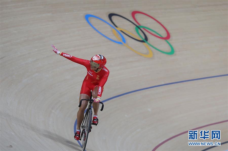 Dupla chinesa ganha ouro e estabelece recorde no ciclismo de pista