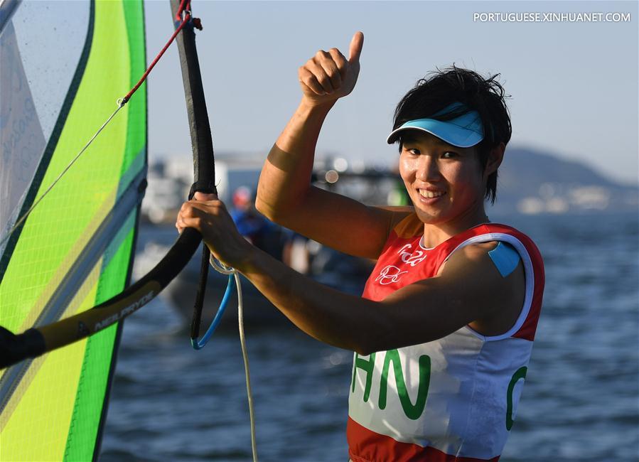 Rio 2016: Chinesa Chen Peina conquista prata na prancha a vela