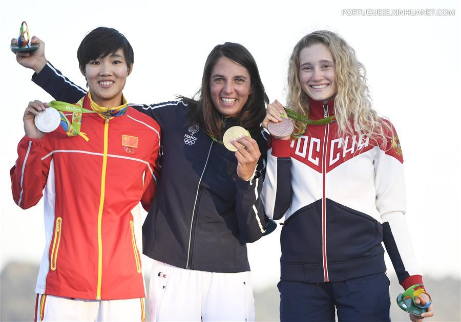 Rio 2016: Chinesa Chen Peina conquista prata na prancha a vela