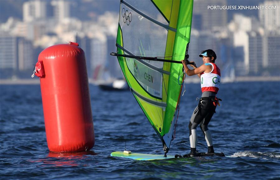 Rio 2016: Chinesa Chen Peina conquista prata na prancha a vela