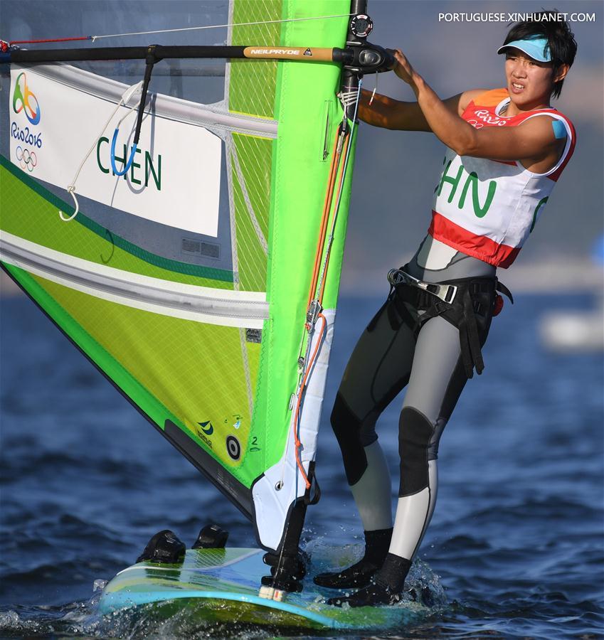 Rio 2016: Chinesa Chen Peina conquista prata na prancha a vela