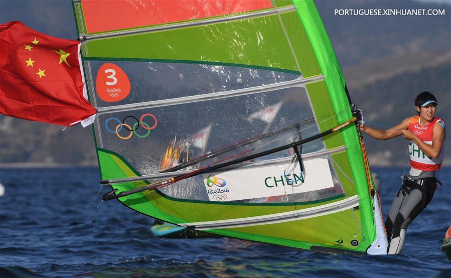 Rio 2016: Chinesa Chen Peina conquista prata na prancha a vela