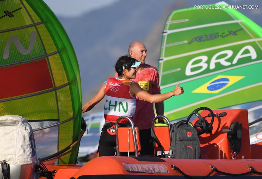 Rio 2016: Chinesa Chen Peina conquista prata na prancha a vela