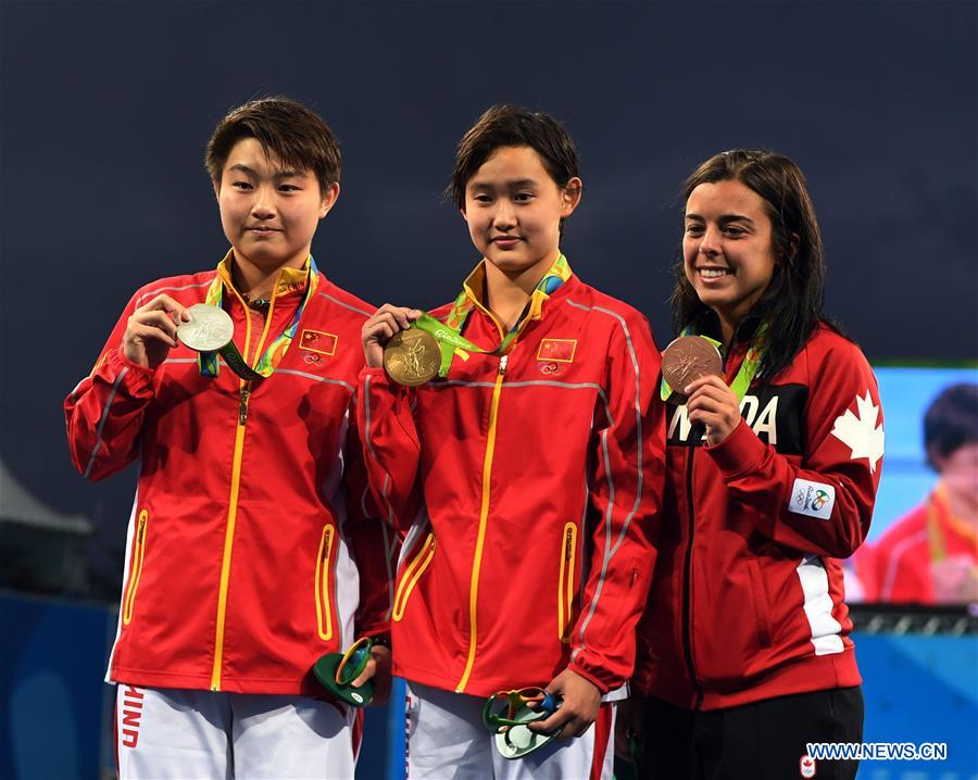 Rio 2016: China ganha sexto ouro nos saltos ornamentais no Rio