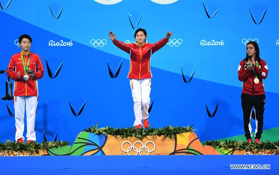 Rio 2016: China ganha sexto ouro nos saltos ornamentais no Rio