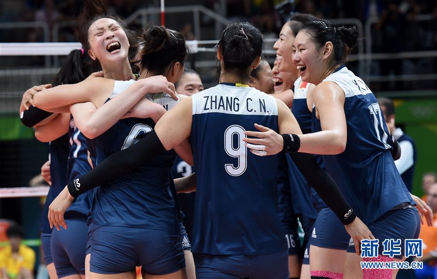 China marca presença na final do voleibol feminino após derrotar os Países Baixos