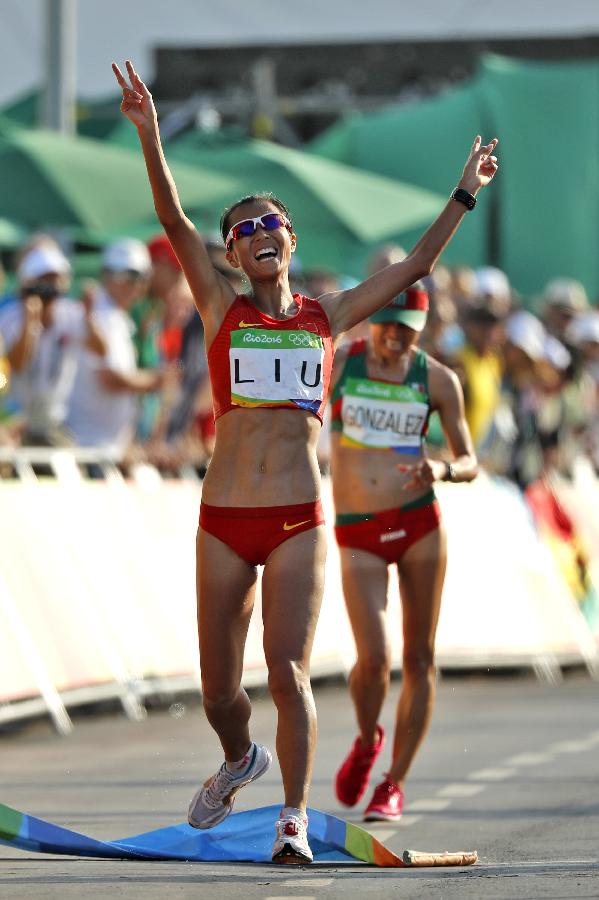 Rio 2016: Liu Hong conquista a medalha de ouro na marcha atlética feminina