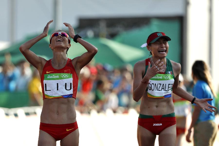 Rio 2016: Liu Hong conquista a medalha de ouro na marcha atlética feminina