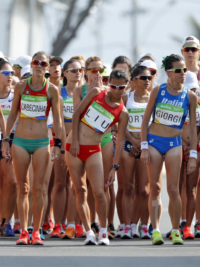 Rio 2016: Liu Hong conquista a medalha de ouro na marcha atlética feminina