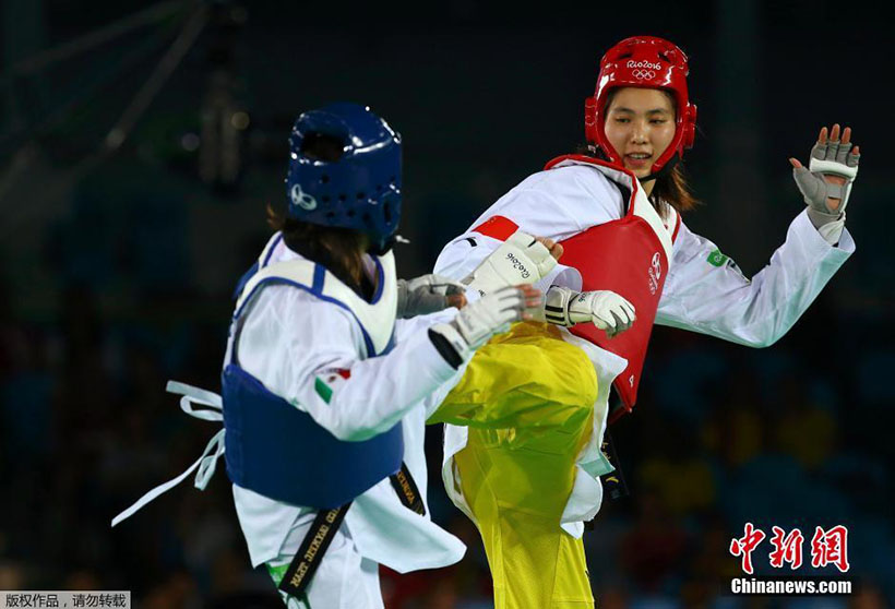 Rio 2016: Chinesa leva o ouro na categoria acima de 67 kg do taekwondo