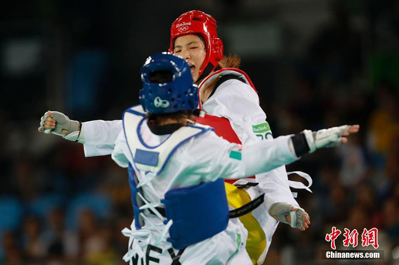 Rio 2016: Chinesa leva o ouro na categoria acima de 67 kg do taekwondo