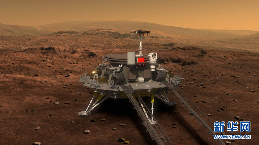 China apresenta sonda espacial para missão de exploração de Marte prevista para 2020