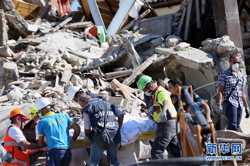 Forte terremoto no centro da Itália deixa pelo menos 247 mortos