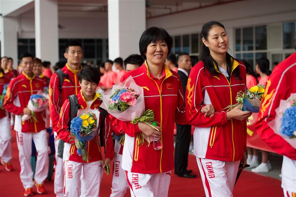Delegação olímpica da China continental recebida em Macau