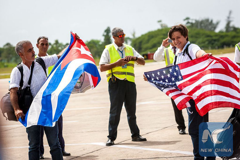 Cuba recebe primeiro voo comercial direto dos Estados Unidos em mais de 50 anos