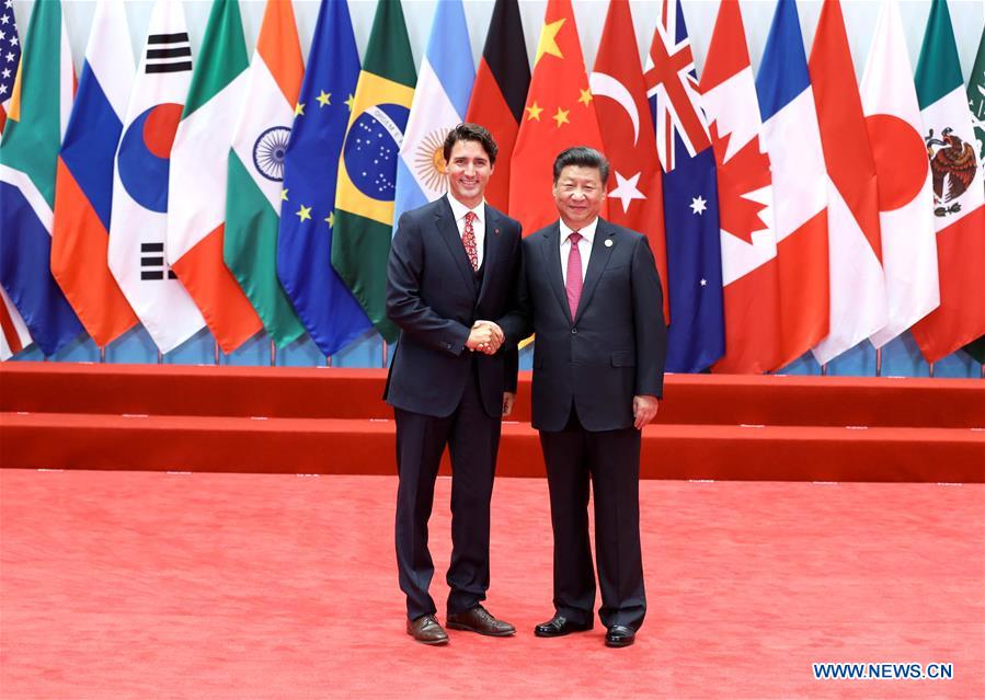 Presidente chinês profere discurso na cerimônia inaugural da Cúpula do G20