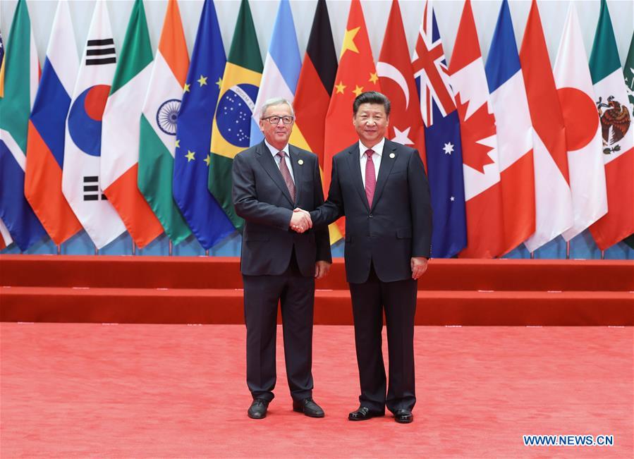 Presidente chinês profere discurso na cerimônia inaugural da Cúpula do G20