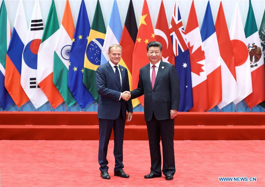 Presidente chinês profere discurso na cerimônia inaugural da Cúpula do G20